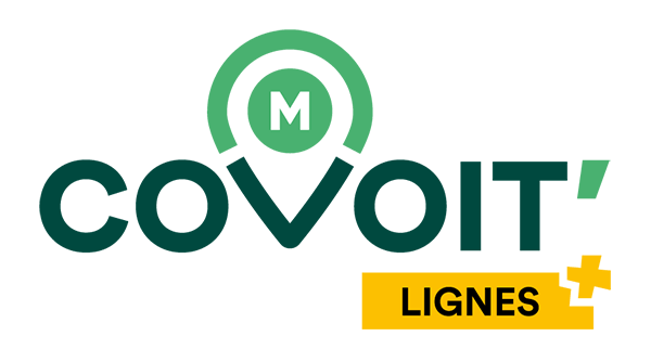 Logo M'Covoit - Lignes+
